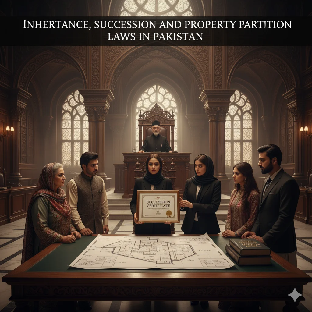 Property partition and inheritance law consultation in Pakistan