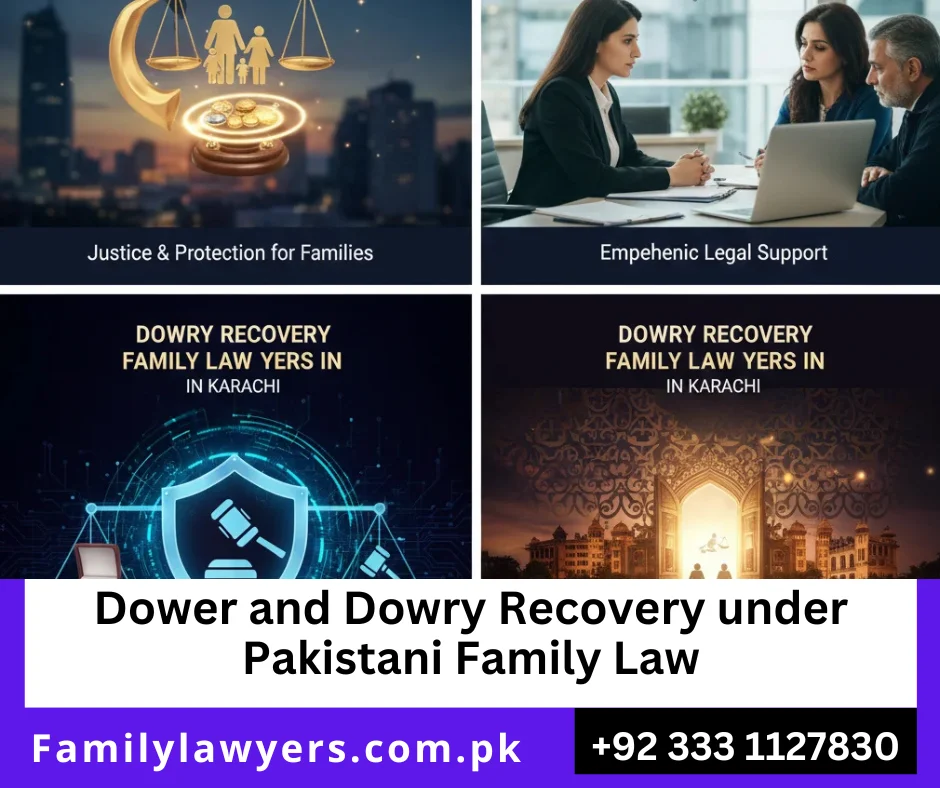 dower recovery in Pakistan